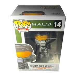 Spartan Mark VII withVK 78 commando rifles Funko pop​